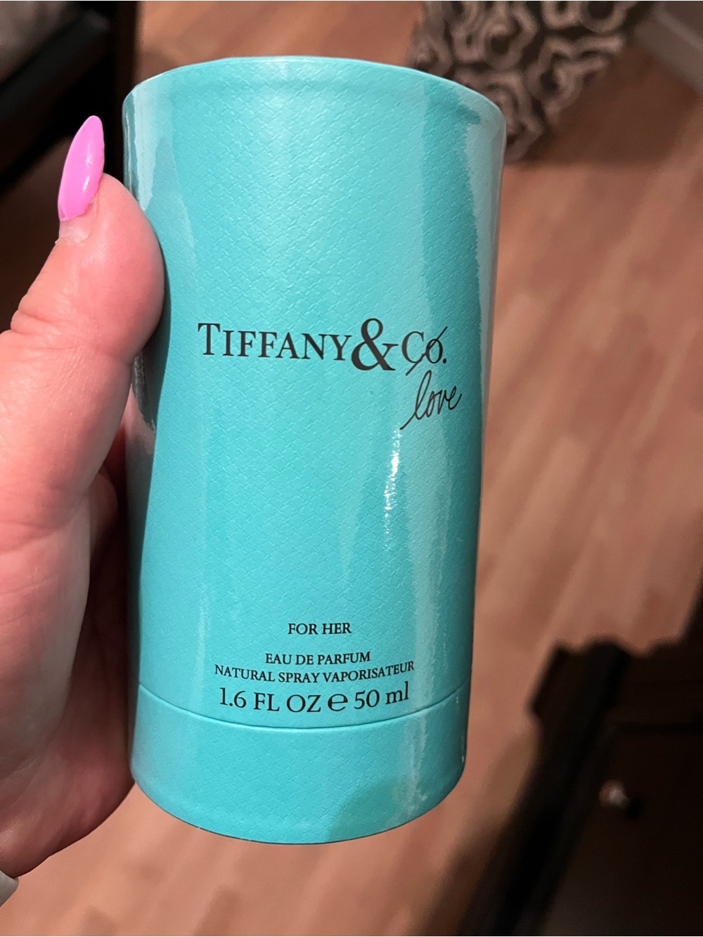 New Tiffany & Co. Blue Cylindrical